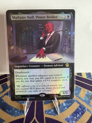 Madame Null, Power Broker (Extended Art) Teenage Mutant Ninja Turtles Foil
