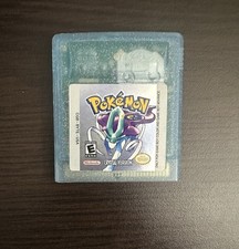 Pokemon Crystal Version (Game Boy Color Released 2001) Tested.Fresh new battery 