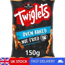 Deliciously Crunchy Jacob's Twiglets  150g - Perfect for Movie Nights