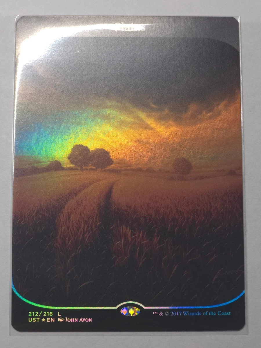 Unstable 各色土地 25枚セット 英語 Land Magic: The Gathering Unstable Full Art Individual Trading