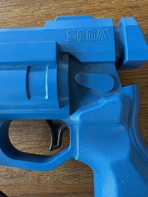 SEGA SATURN Official VIRTUA Gun Blue Light Pistol Cop MK-80311 vintage Blaster