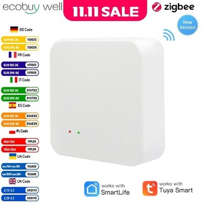 Tuya ZigBee Multimode Gateway Hub WiFi Bridge Bluetooth Mesh Smart Life Fernbedienung