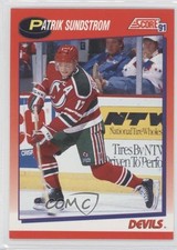 1991-92 Score Canadian Bilingual Patrik Sundstrom #117 0w8