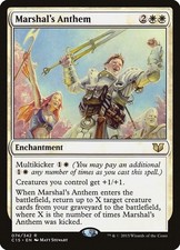 Marshal's Anthem NM #74 Commander 2015 MTG
