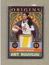 2023 Panini Origins WNBA - Art Nouveau Jordin Canada #AN-JCN Blue 08/25