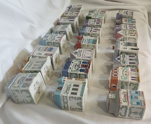 Original Lenox Gewürzdorf 1989 Komplettset 24 Porzellangläser - nie benutzt - Bild 5 von 7