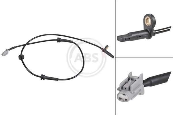 A.B.S. ABS Sensor Raddrehzahl 31997 FüR Nissan Teana 3 J33 L33 L33L L33R L33T-image