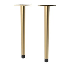 Hudson Schilf geb&uuml;rstetes Messing wandh&auml;ngend Waschtisch dekorative Beinset