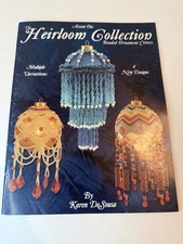 Accent On Heirloom Series Beaded Ornament Covers Karen DeSousa Booklet