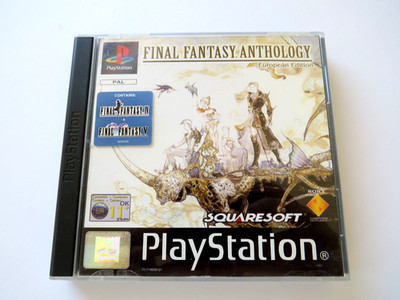 Final Fantasy Anthology Sony PlayStation 1 PS1 PAL komplett mit Handbuch