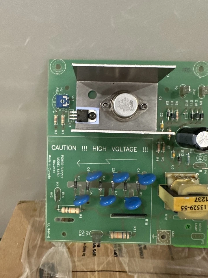 Placa de control de potencia Electro Air D1-055D doble salida entrada 24V Foto 3 de 4