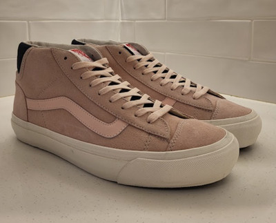 Vans OG Mid Skool LX  Pale Dogwood Pink Mens Size 9 Luxury ALVA Z Boys Blush