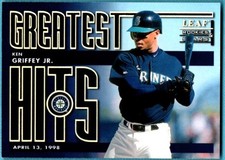 1998 Leaf Rookies and Stars Greatest Hits #1 Ken Griffey Jr.  #1852/2500
