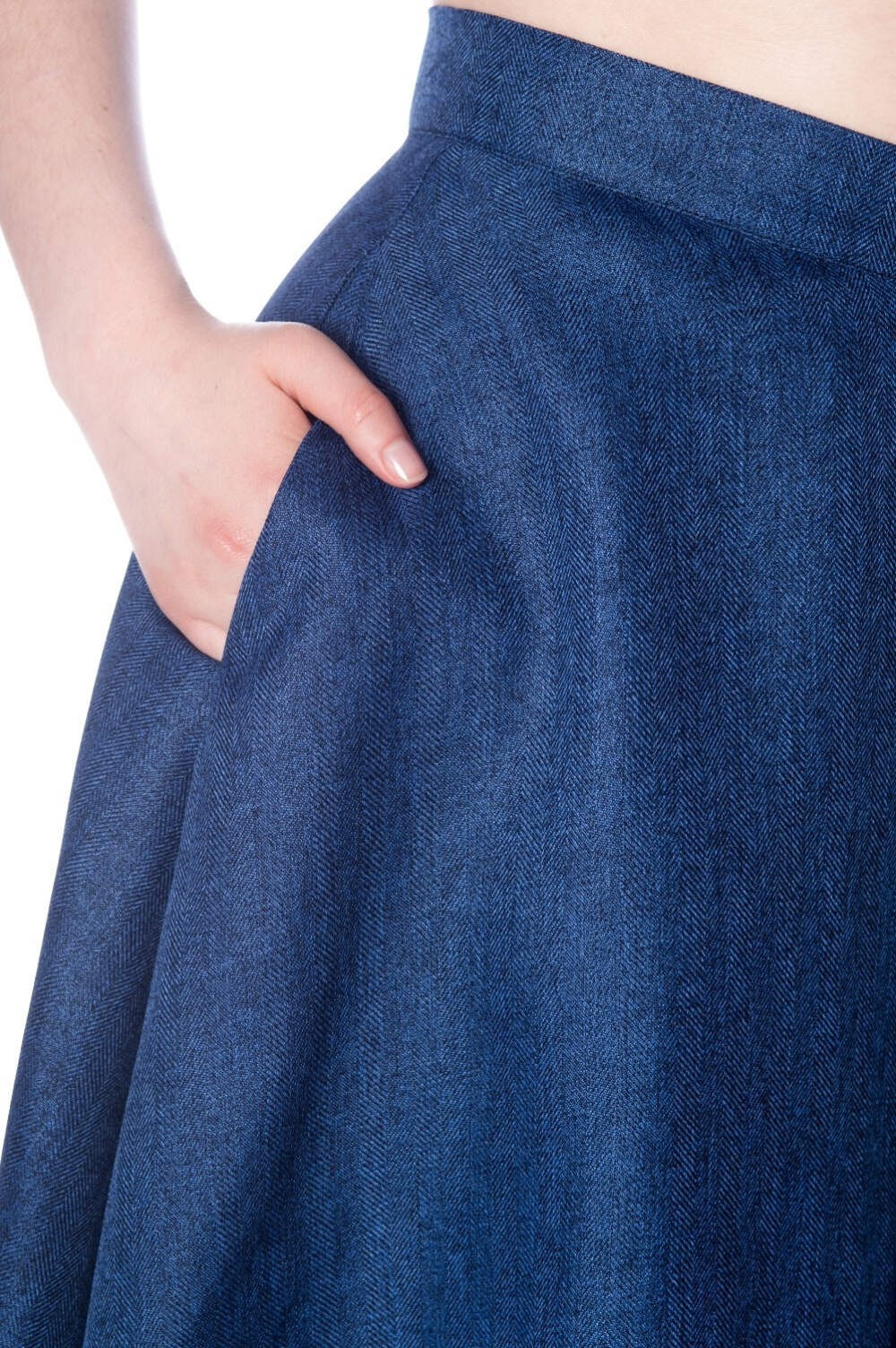 Banned Apparel - Secretary Flare Skirt