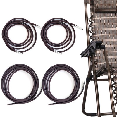 Replacement Cords for Zero Gravity Chair 4 Cords Patio Recliner Repair Laces ...