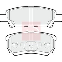Jeep Compass MK49 2006 BremsbeläGe Hinten (R90) PAD1390