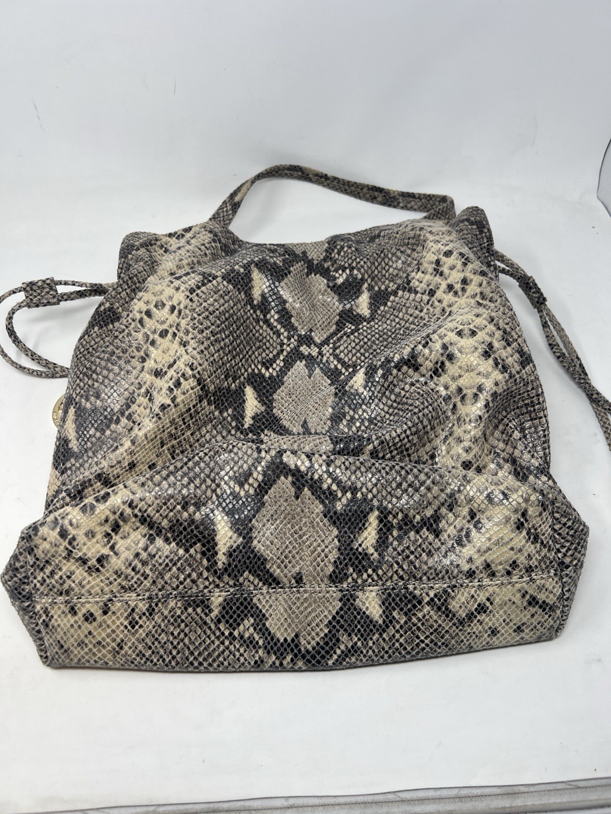 Michael Kors Lenox Large Python Embossed Tote Bag - image 9