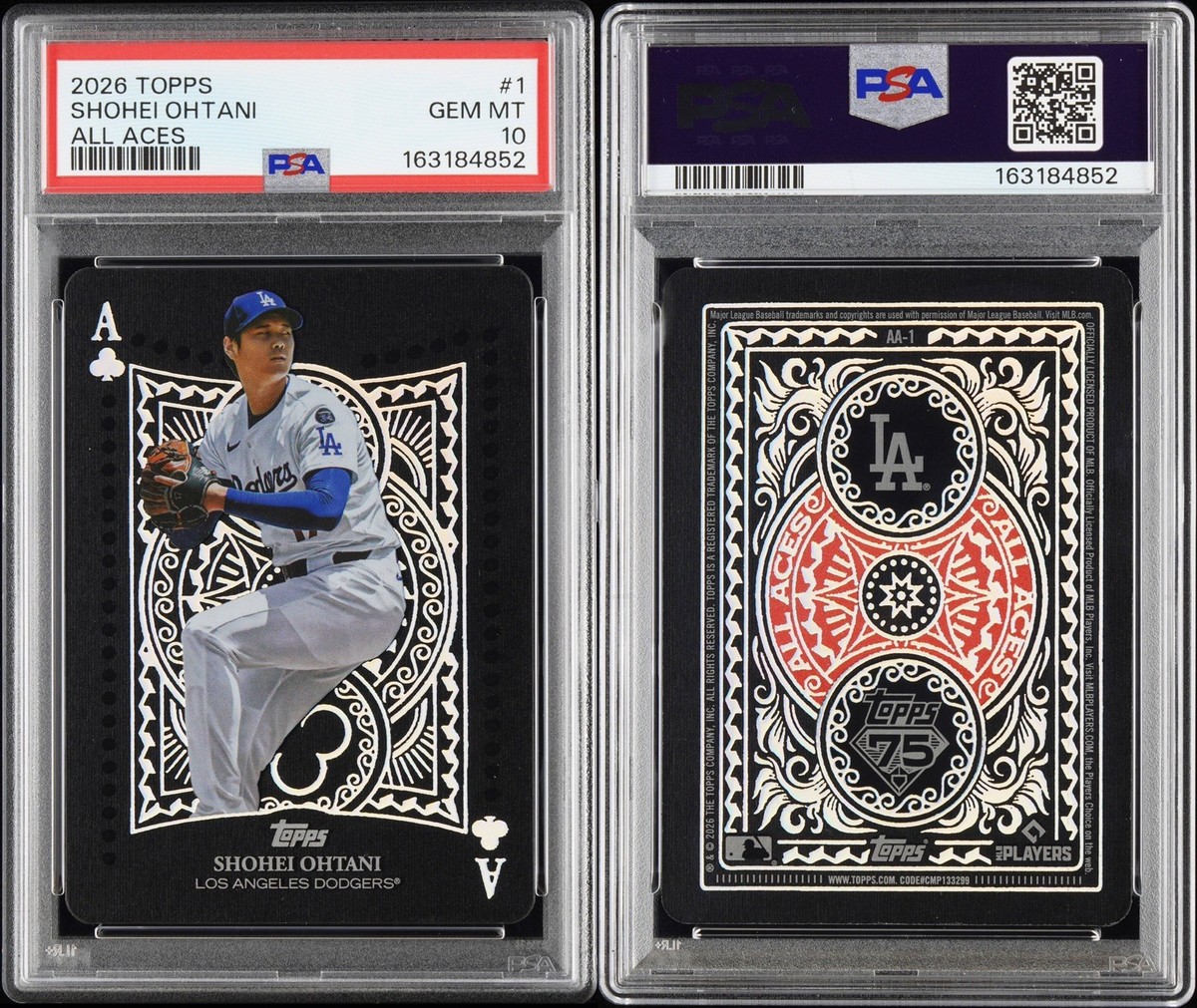 2026 Topps Series 1 - All Aces Shohei Ohtani #AA-1 for sale online