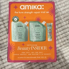 Amika the kure Strength Repair Trial Set Shampoo Conditioner Mask Trial Size