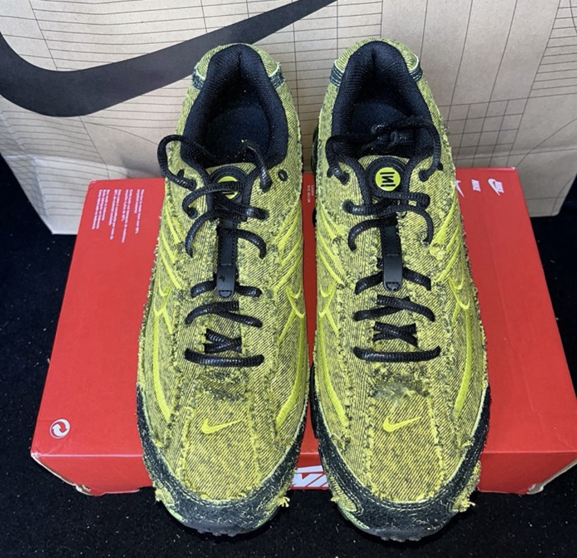 NEW Nike Shox Ride 2 Premium Cactus Cyber Volt Denim NBY  display picture 1