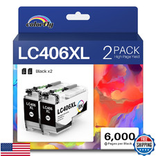 Brother LC406XL Black Ink Cartridge for MFC-J4335DW, MFC-J5855DW, MFC-J6555DW