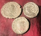 Ancient Rome Coin Lot (3) Constantine Roman Follis Ancient Greek Byzantine 300AD — photo 1