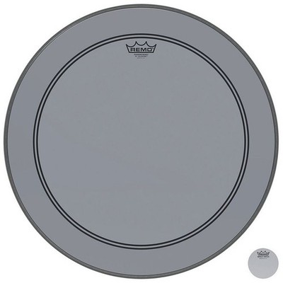 Bass-Drum-Fell Remo Colortone Powerstroke 3 Clear 22'' Smoke Bass Drum Head Bass