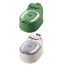 Baby Potty Chair Splashing Guard with Handle Adorable Children Animal Potty