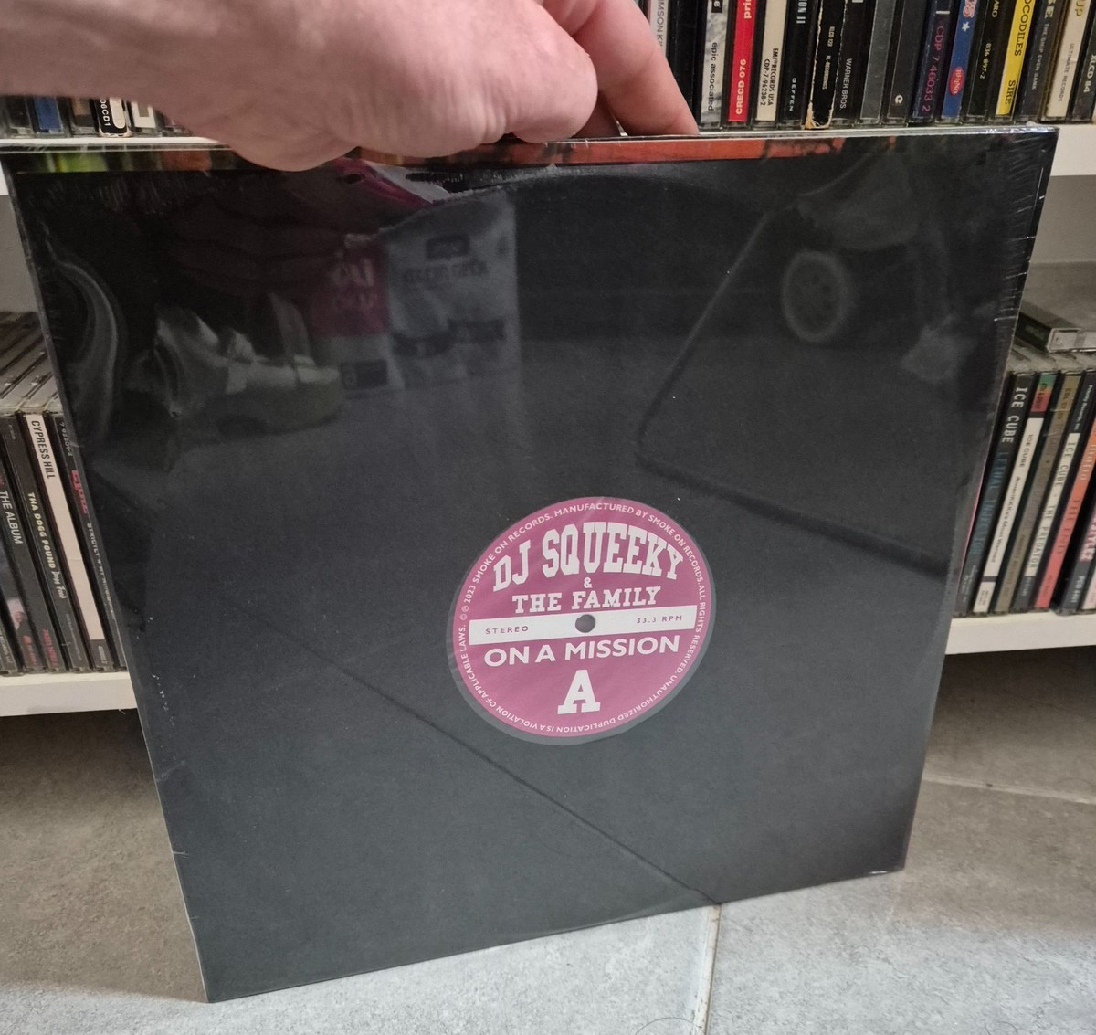 DJ Squeeky & The Family – On A Mission 2XLP vinyl NEW/SEALED