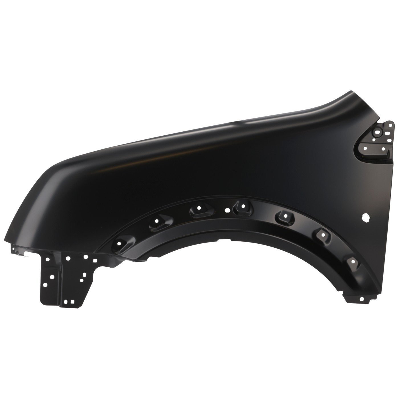 Крыло переднее Ford Transit Connect 2010-2013 годов выпуска со стороны водителя из загрунтованной стали