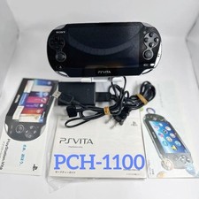Sony PlayStation Vita PS VITA 3G/Wi-Fi PCH-1100 OLED Handheld Console Black