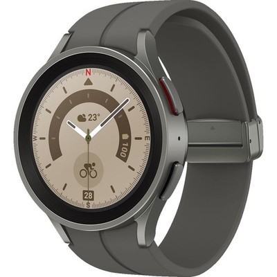 Samsung Galaxy Watch5 Pro BT 45 mm Smartwatch Gray Titanium (M/L)