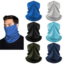 6 Pack Neck Gaiter Face Mask Breathable Windproof Bandana For Men Women