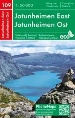 Spol. S R. O. Freytag - Berndt | Jotunheimen Ost, Wander - Radkarte 1 : 50 000
