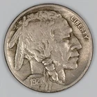 1921-S Buffalo Nickel VF 5c Key Date