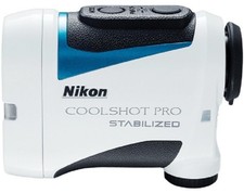 Nikon Golf CoolShot Pro Stabilized White Black GPS Range Finders