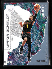 2019-20 Panini Status Upper Echelon Blue #8 Trae Young Atlanta Hawks NM/MT