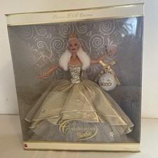 Mattel 2000 Celebration Barbie Gold - Special Edition 28269 - NRFB