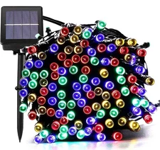 Solar Fairy String Lights For Outdoor Garden Party Xmas Wedding Lamp Waterproof