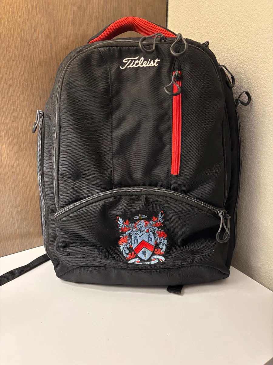 Titleist バックパック 黒/赤 Titleist Backpack Bags for Men for sale - eBay