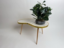 Nierentisch Blumentisch Blumenbank 50er 60er Midcentury Retro Vintage DDR