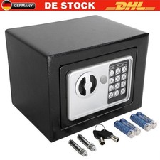 Mini Safe Tresor Feuerfest Möbeltresor Dokumententresor Geldschrank Wandtresor