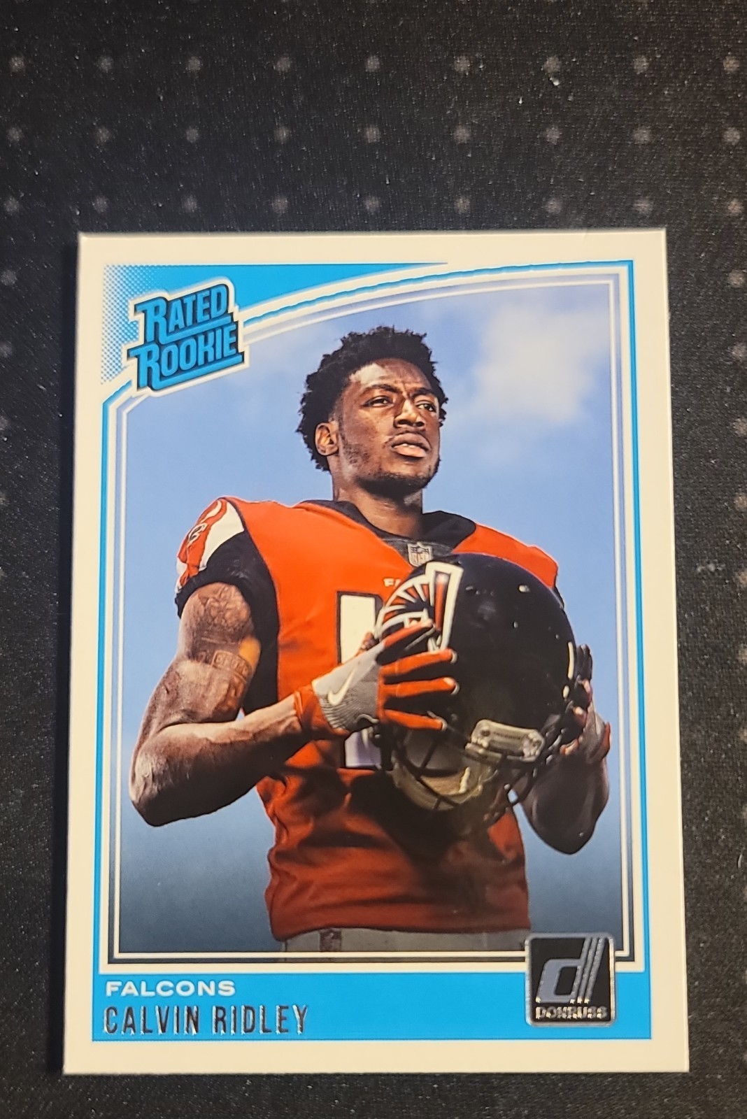 2018 Panini Donruss - Rated Rookie Calvin Ridley #311 (RC) Atlanta Falcons 