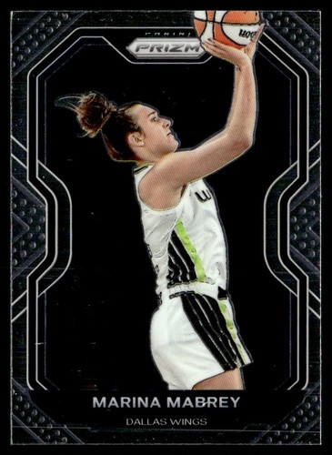 2021-22 Panini Prizm WNBA Marina Mabrey Rookie Dallas Wings #15