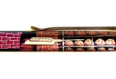 La Brea Bakery Floaty Pen Moving Bread Peel in Oven Los Angeles 1996 Vintage