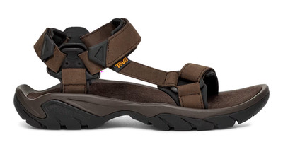 Teva Terra Fi 5 Universal Leather Turkish Coffee Sandal Mens US Sizes 7-15 NIB