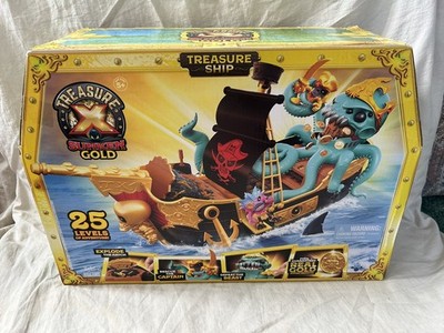 Sealed Brand New! Treasure X Sunken Gold Treasure Ship Playset Toy Retired