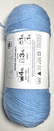GROSSES ZWIRNWERTGARN 1er Pack KORNBLUMENBLAU. 1 Kombiversand, siehe Details. - Bild 3 von 3