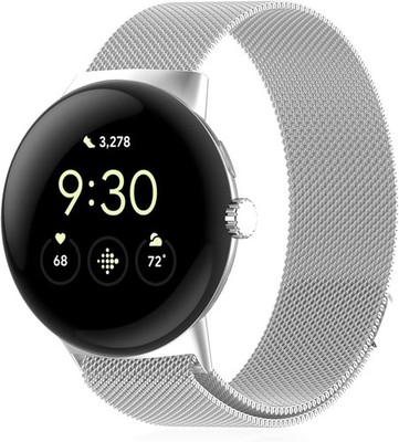 Stainless Steel Strap Compatible with Google Pixel Watch 41mm Adjustable