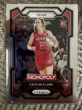 2024 Panini WNBA Monopoly PRIZM CAITLIN CLARK #65 RC Rookie Indiana Fever